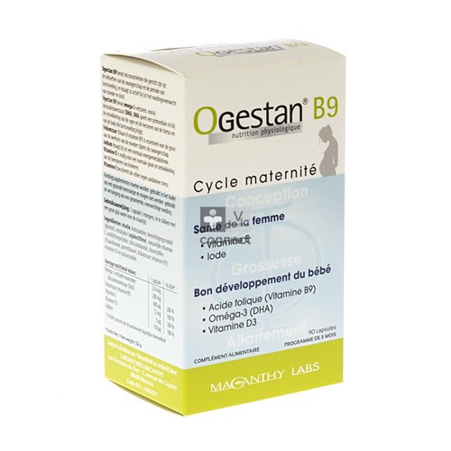 Ogestan B9 Cycle Maternité 90 Capsules