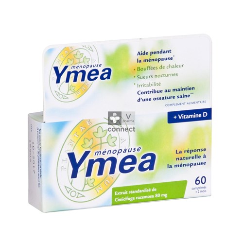 Ymea Ménopause + Vitamine D  60 Comprimés