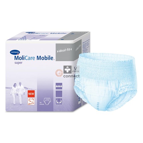 Molicare Mobile Super Extra Large 14 Slips Absorbants Anatomiques