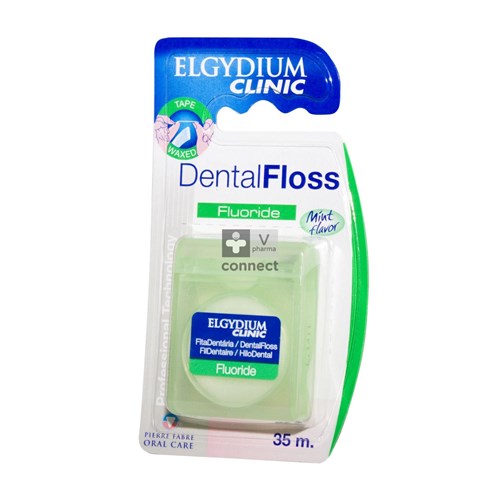 Elgydium Clinic Dental Floss Fluoride 35 M