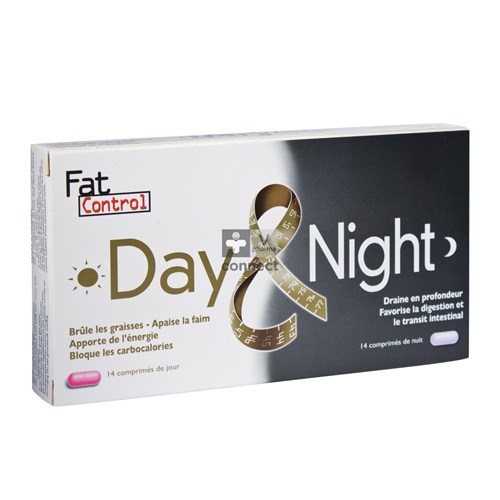 Fat Control Day & Night Comprimes 28