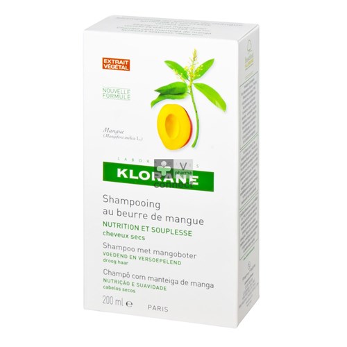 Klorane Shampooing Mangue 200 ml