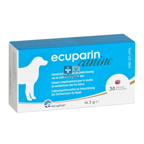 Ecuparine Canine 30 Comprimés