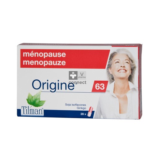 Tilman Origine 63 Menopause Gelules 28