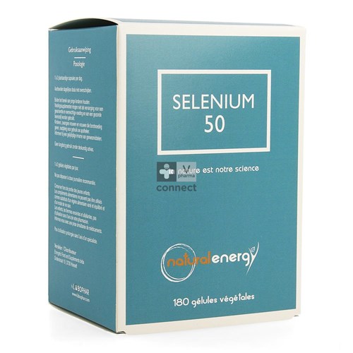 Natural Energy Selenium 50   180 Capsules