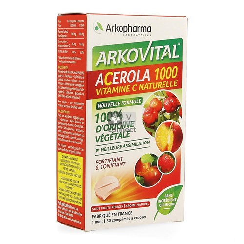 Arko Acerola 1000  30  Comprimés