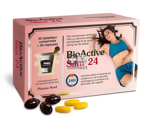 BioActive Slim 24 30 Comprimés + 30 Capsules Pharma Nord