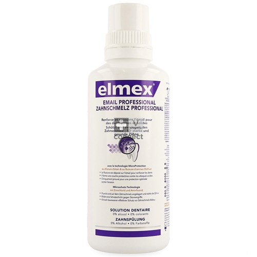 Elmex Protection Email Professional Eau Dentaire 400 ml