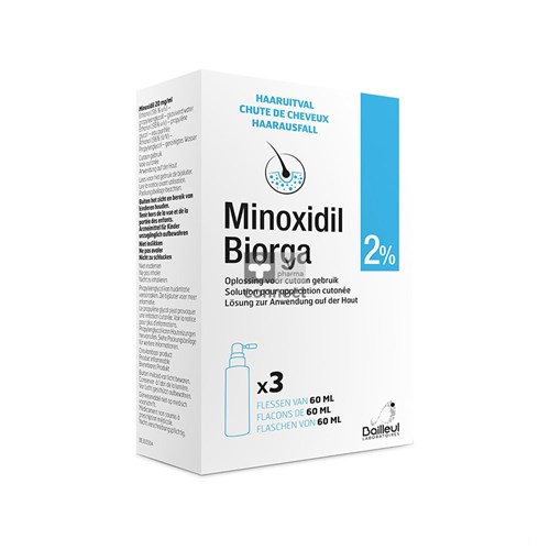 Bailleul Minoxidil 2% 3 x 60 ml