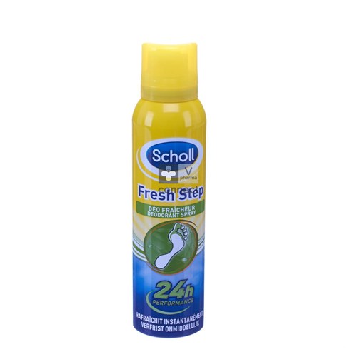 Scholl Fresh Step Deodorant Fraicheur Spray 150 ml