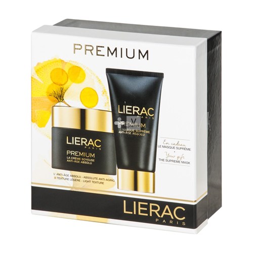 Lierac Premium Coffret Crème Soyeuse + Masque Gratuit