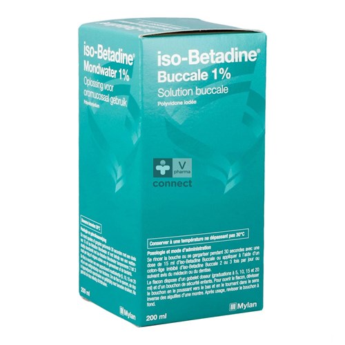 Iso-Betadine Solution Buccale 200 ml