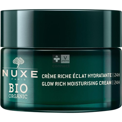 Nuxe Bio Creme Riche Hydratant Eclat 50 ml