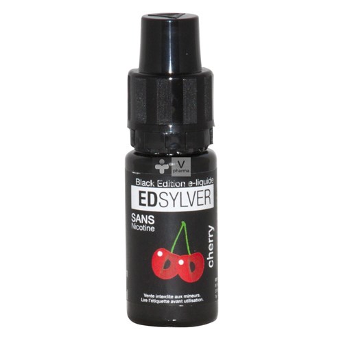 Edsylver E-Liquide Cherry Sans Nicotine 10 ml