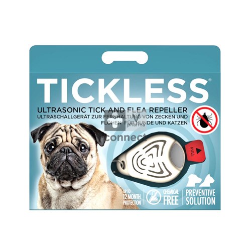 Tickless Répulsif Tique et Puce Ultrasonique Beige