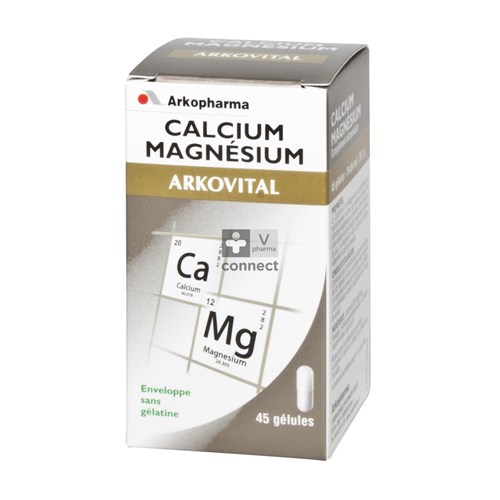 Arkovital Calcium + Magnesium 45 Gélules