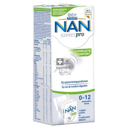 Nestle Nan Complete Comfort Poudre 4 x 26 g