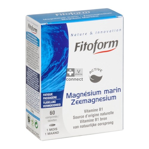 Fitoform Magnesium Marin 60 Comprimés