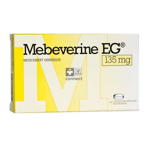 Mebeverine EG 135 mg 40 Comprimes