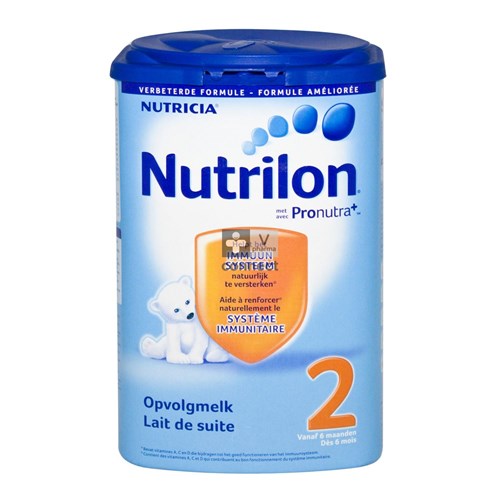 Nutricia Nutrilon 2 Lait de Suite avec Pronutra 800 g