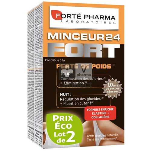 Forte Pharma Minceur 24 Fort 2 x 28 Comprimés Promo