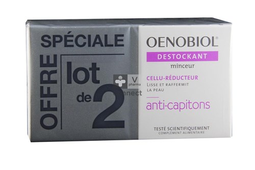 Oenobiol Destockant Peau D'Orange Gelules 2x60