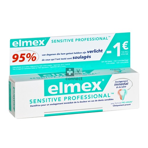 Elmex Sensitive Professional Dentifrice 75 ml Prix Promo