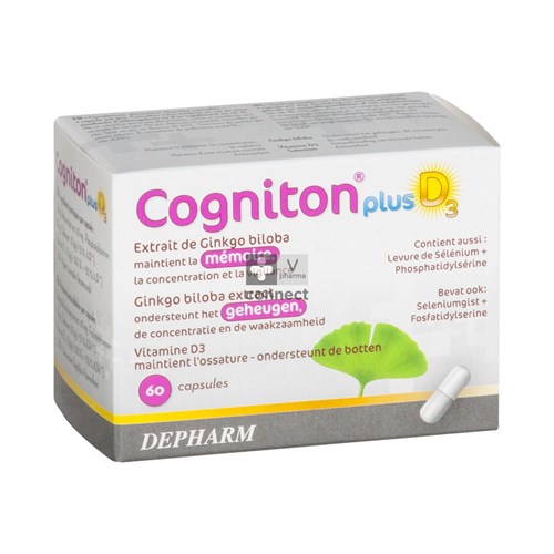 Cogniton Plus D3 60 Gélules