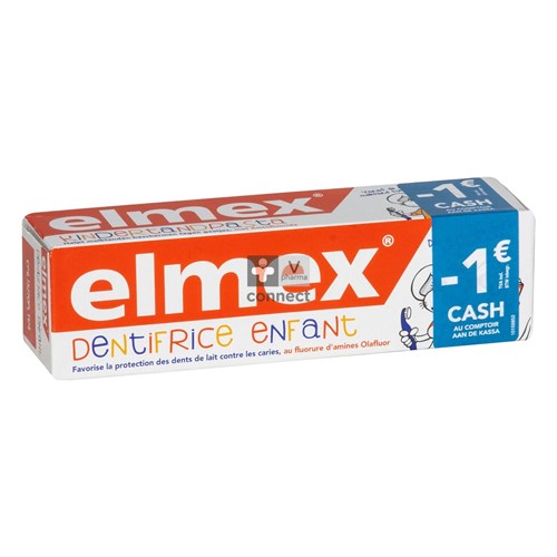 Elmex Dentifrice Pour Enfants 50 ml Prix Promo