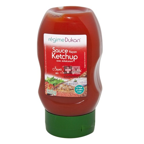 Regime Dukan Ketchup Sans Huile ni Sucre 320 g