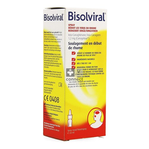 Bisolviral Spray Nasal 20 ml