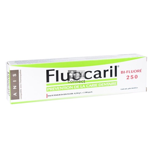 Fluocaril 250 Dentifrice Anis 75 ml