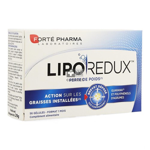 Forte Pharma Liporedux 56 Gélules