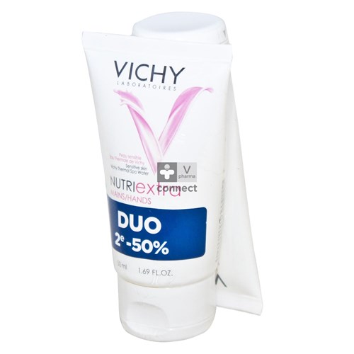 Vichy Nutriextra Crème Main 2 x 50 ml Prix Promo