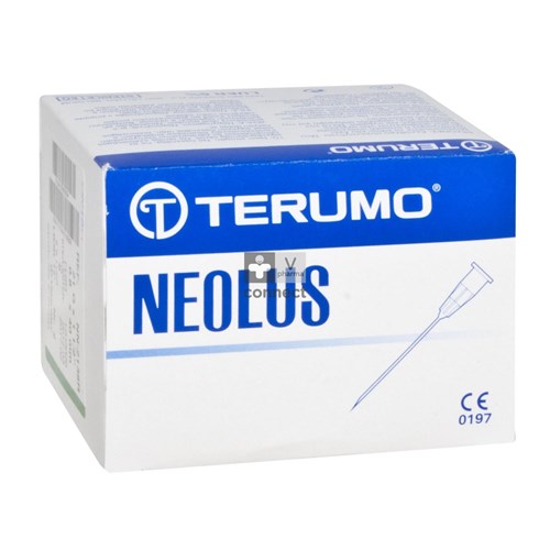 Terumo Aiguille Neolus 21G 1 1/2 Rb Vert  100 Pièces