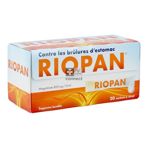 Riopan 800 mg Suspension Buvable 20 Sachets