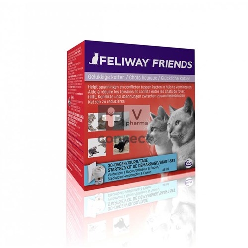 Feliway Friends Kit de Démarrage 48 ml