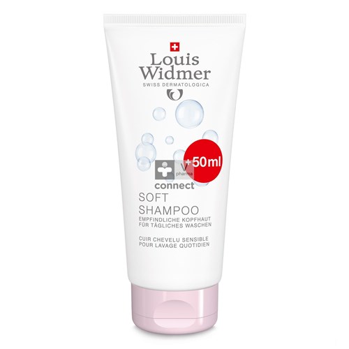 Widmer Soft Shampooing Avec Parfum 150 ml + 50 ml Gratuit