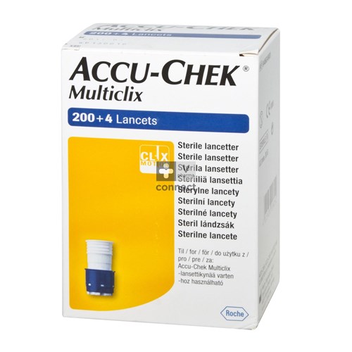 Accu - Chek Multiclix Lancet 204 Pieces
