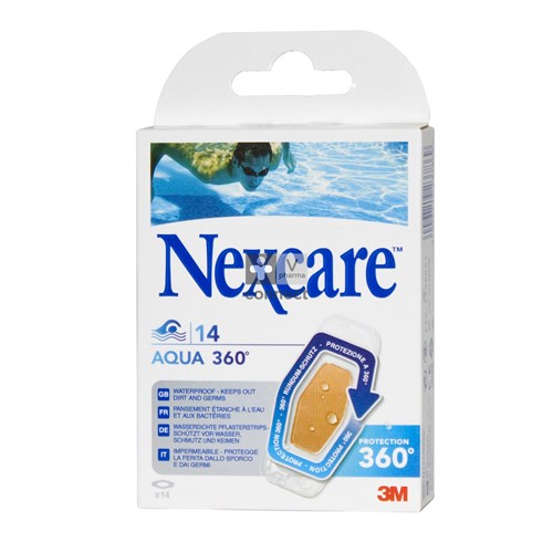 Nexcare Aqua 360 Pansements 14 Pieces