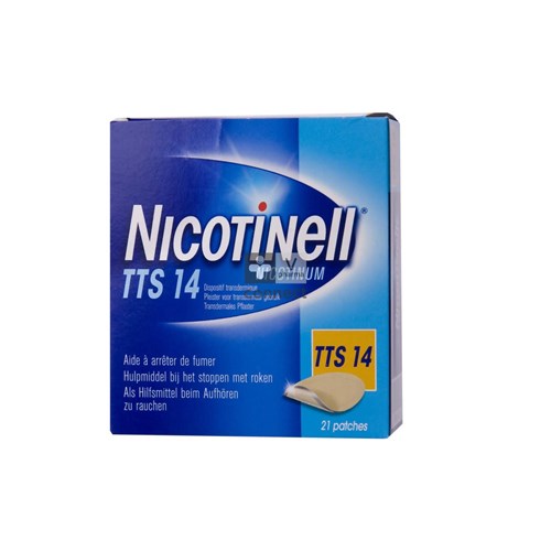 Nicotinell TTS 14 Dispositif Transdermique 21 Patches