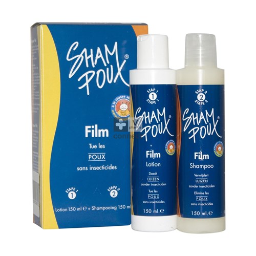 Shampoux Film Lotion 150 ml + Shampooing 150 ml