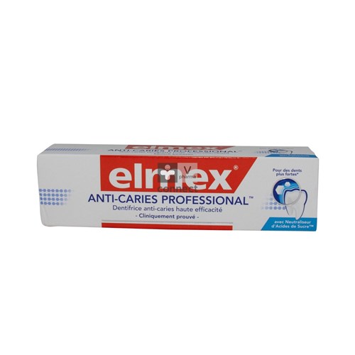 Elmex Dentifrice Professionnel Anti Caries 75 ml
