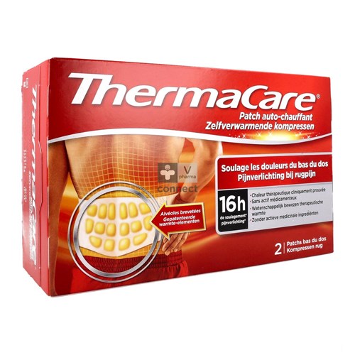 Thermacare Compresse Chauffante Dos 2 Pieces