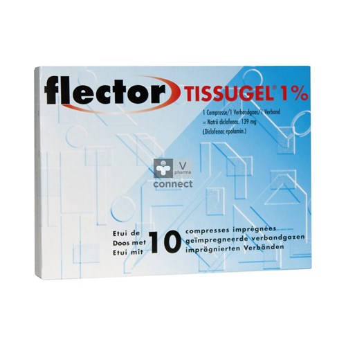 Flector Tissugel  10 Compresses