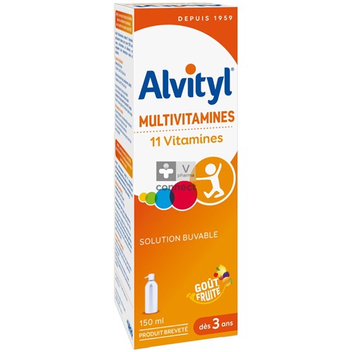 Alvityl Multivitamines Sirop 150 ml
