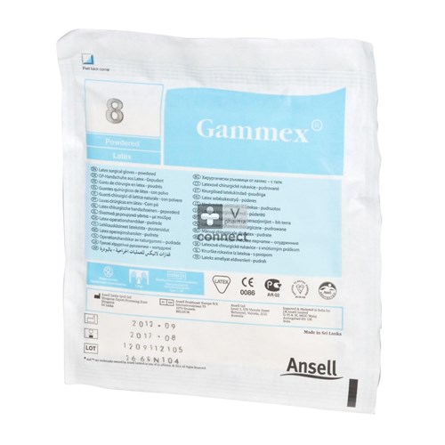 Gant Medecin Gammex Steriles Taille 8  40 Paires