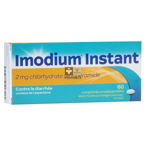 Imodium Instant 2 mg 60 Comprimés Fondants