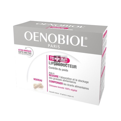 Oenobiol Topslim Liporéducteur 60 Gélules