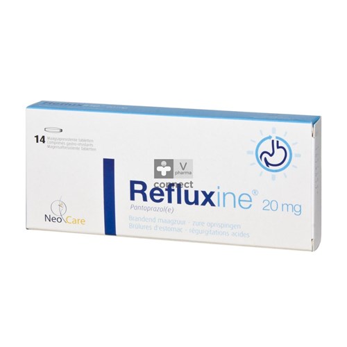 Refluxine 20 mg  14 Comprimés